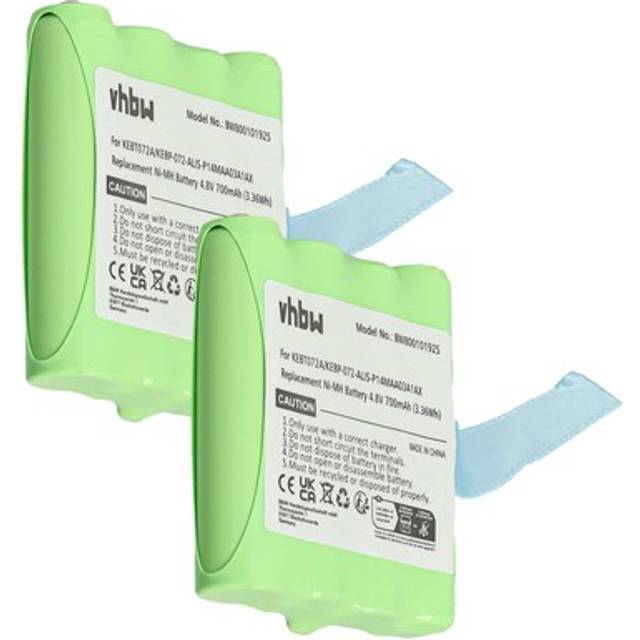 2x battery for motorola tlkr t4 t5 t50 t6 t3 t80 t60 t61 t7 t8 700mah
