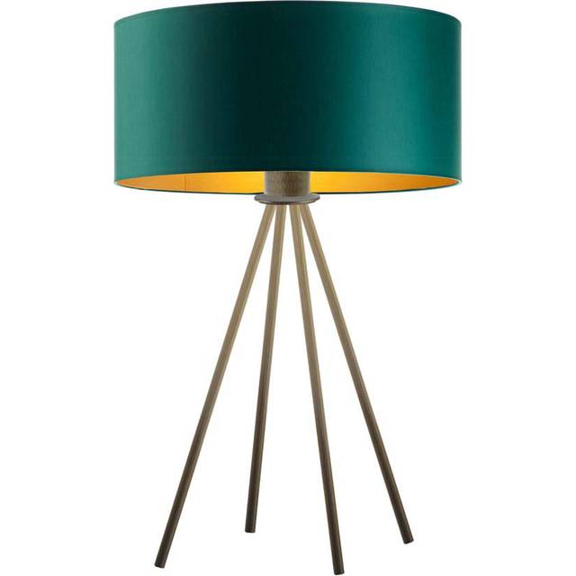 Orrville 50Cm Desk Lamp - Old Gold (50cm H X 30cm W X 30cm D)