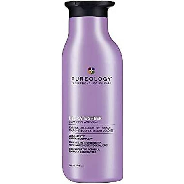 Pureology | hydrate sheer | moisturising shampoo | for fine, colour treated hai
