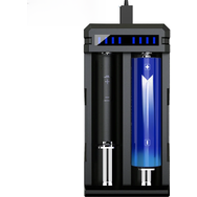 XTAR 18650 Charger SC2 Max 3A Fast Charge Charging Rechargeable Battery 18650 18700 20700 21700 22650 25500 26650 Li-Ion Battery - XTAR SC2