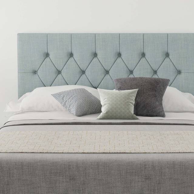 Talcott Upholstered Headboard - Linen Sky (Single (3&#39;))