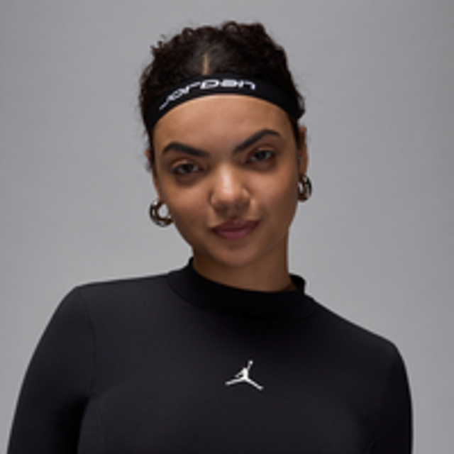 Nike Jordan Sport Wide Headbands (3-Pack) - Black - ONE SIZE