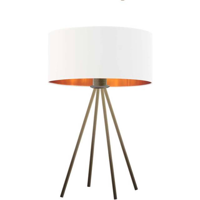 Orrville 50Cm Desk Lamp - Old Gold (50cm H X 30cm W X 30cm D)