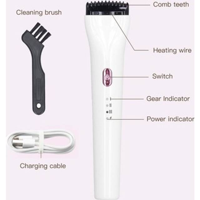 Electric eyelash curler 3 heated mode handheld rechargeable long lasting eye baj