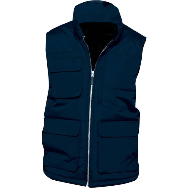 Quilted Full Zip Bodywarmer Gilet - Navy - 4XL