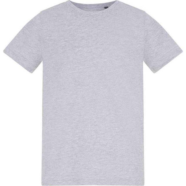 Awdis Childrens/Kids Plain Heather T-Shirt 3-4 Years grå
