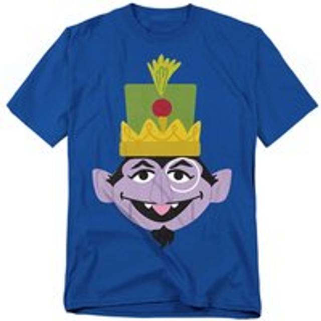 Sesame Street Christmas Nutcracker Count T Shirt, Royal