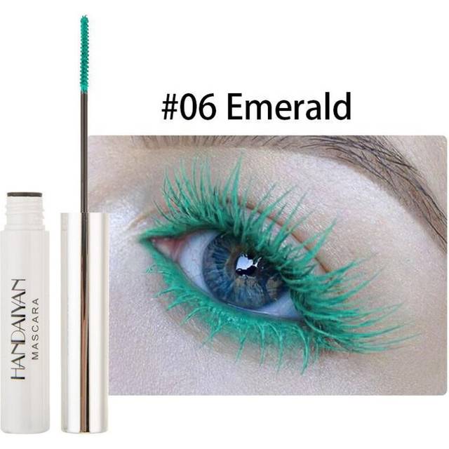 3D Coloured Eyelash Mascara Waterproof Black White Purple Blue Lashes Mascara Volume Green Red Brown Makeup Color Cosmetics