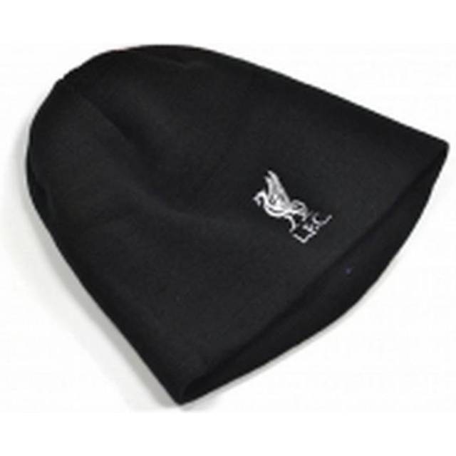 Liverpool FC Knitted Mass Crest Beanie Hat - Black - one size