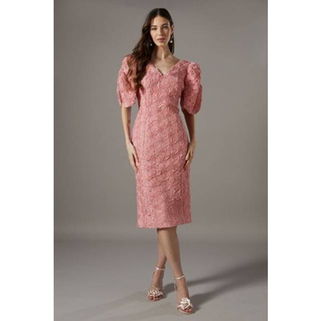 Coast Blush Midi Dress Womens Occasion Dresses