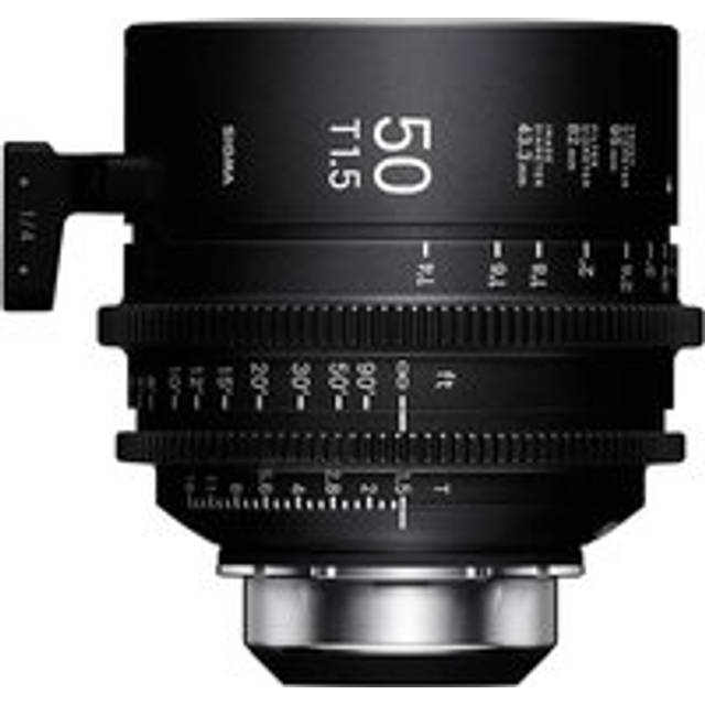 Sigma Cine 50mm T1.5 FF Fully Luminous Metric Lens - PL-i Mount