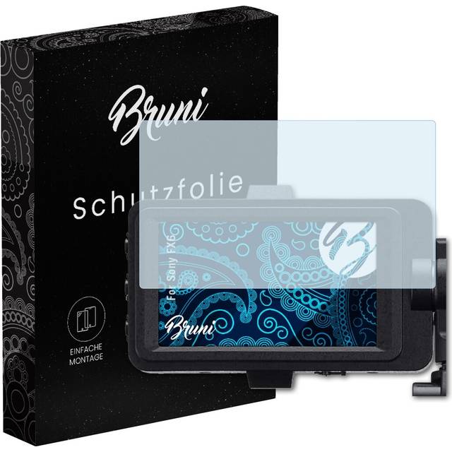 Bruni 2x Protective Film For Sony Fx6 Screen Protector Screen Protection
