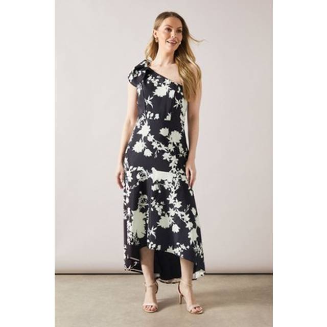 Wallis mono fit & flare dress womens occasion dresses