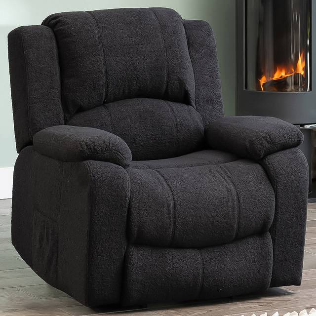Artemis Home Ellington Electric Lift Assist Recliner with Massage and Heat - Dark Grey, Grey