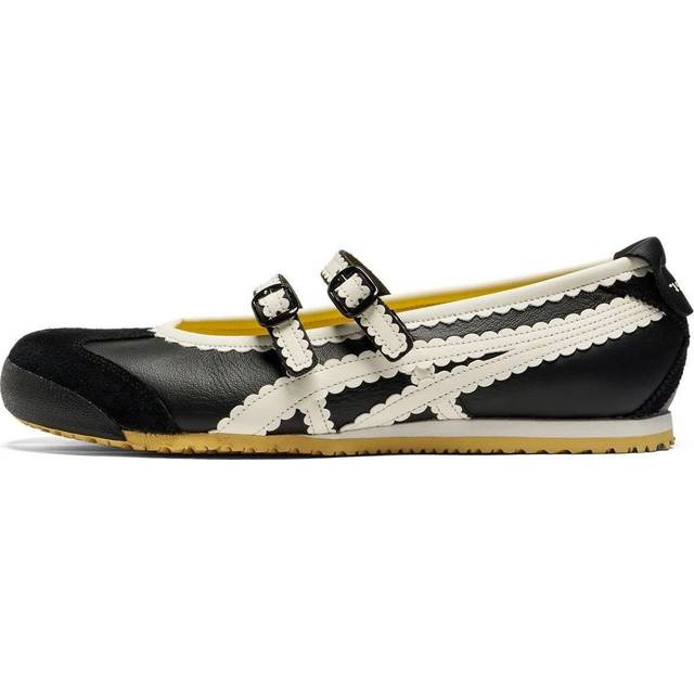 (WMNS) Onitsuka Tiger Mexico 66 Tigress 'Black Cream' 1182A678-001 - Black/Cream - 7.5