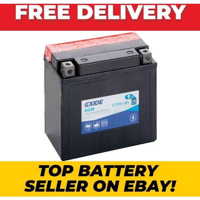 Agm Motorcycle Battery Bike Motorbike Etx9c-bs Exide