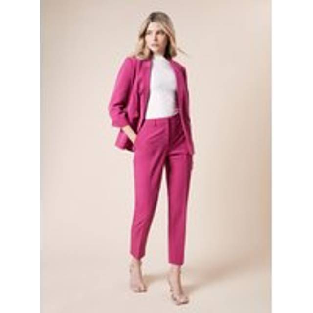 Womens Ankle Grazer Trouser - Fuchsia - 10