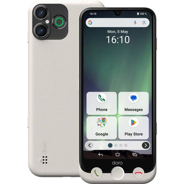 Doro Aurora A30 15.5 cm (6.1") Dual SIM Android 14 4G USB Type-C