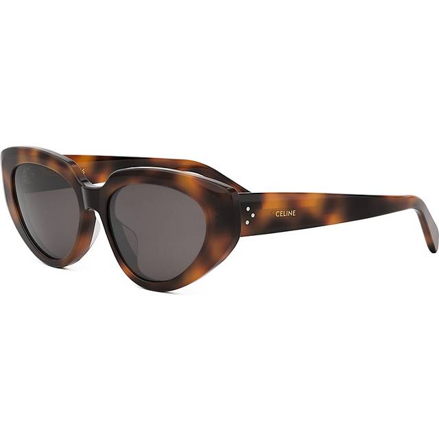 Women's Havana & Grey Tortoise Shell Celine Sunglasses54 mm - Brown (*)