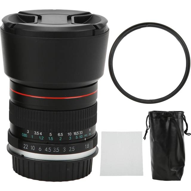 85mm F1.8 Large Aperture Camera Lens Medium Telephoto Manual Focus Full Frame Portrait Lens for EOS