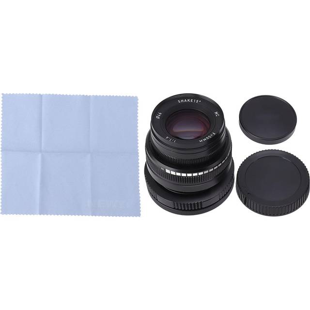 50mm F1.6 Full Frame Tilt Shift Lens Supporting Omnidirectional 15 Degree Movement for Nikon Z5 Z6