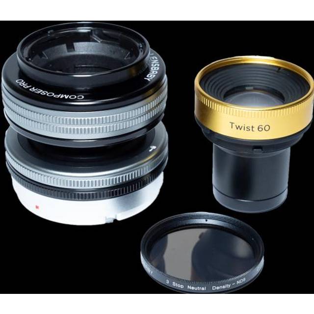 Lensbaby Composer Pro II with Twist 60 Optic + ND Filter for Canon EF