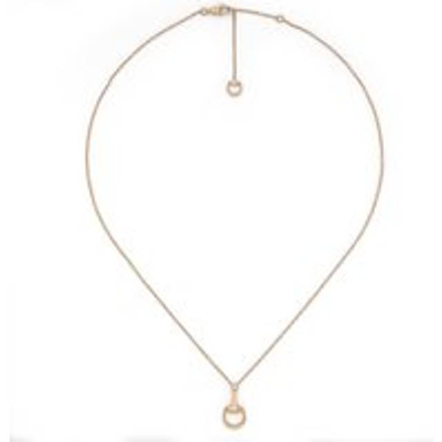 Gucci Horsebit 18ct Rose Gold and Diamond Necklace