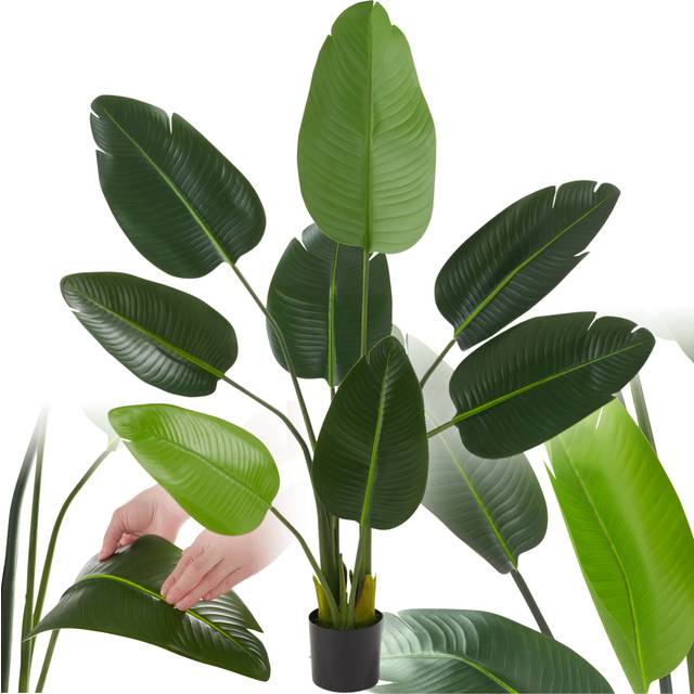 Artificial bird of paradise tree Tropic, lifelike - 120 cm