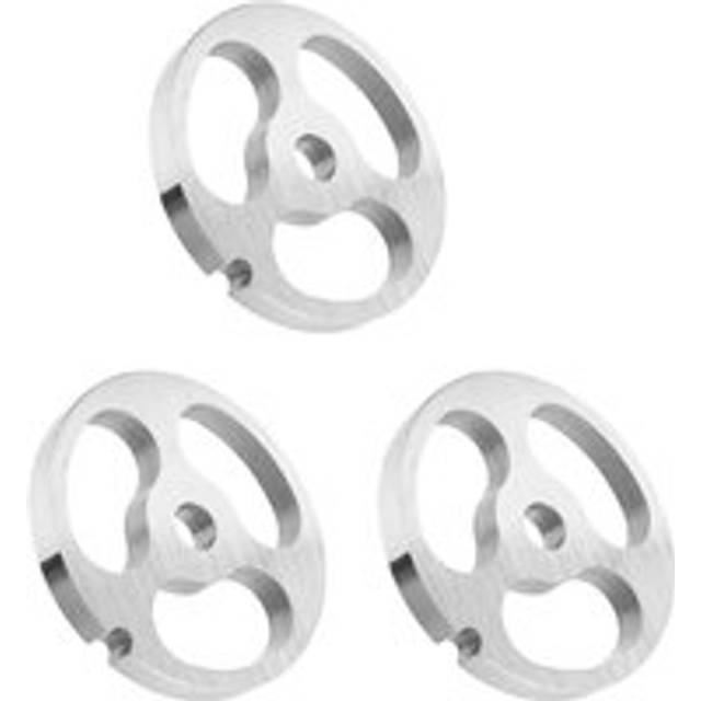 3X Stainless Steel Meat Grinder Disc Blades Type 12 for Mixer Choppers f
