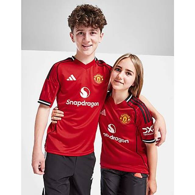 Kids' Manchester United Home Shirt 25/26