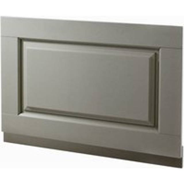 CHILTERN Stone Grey Traditional 780mm Bath End Panel + Plinth - One Size