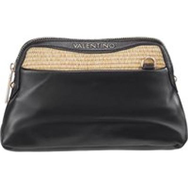 Sunday Crossbody Raffia Bag Black - One Size