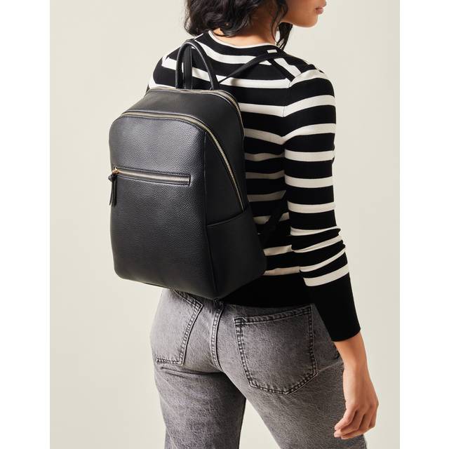 Womens Smart Zip Around Backpack - Black - One Size