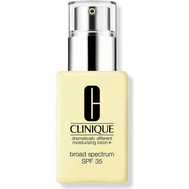 Clinique Dramatically Different Moisturizing Lotion+ SPF 35 For Dry to Dry Combination Skin Types | Hydrating + Sun Protection  2.5 Fl Oz