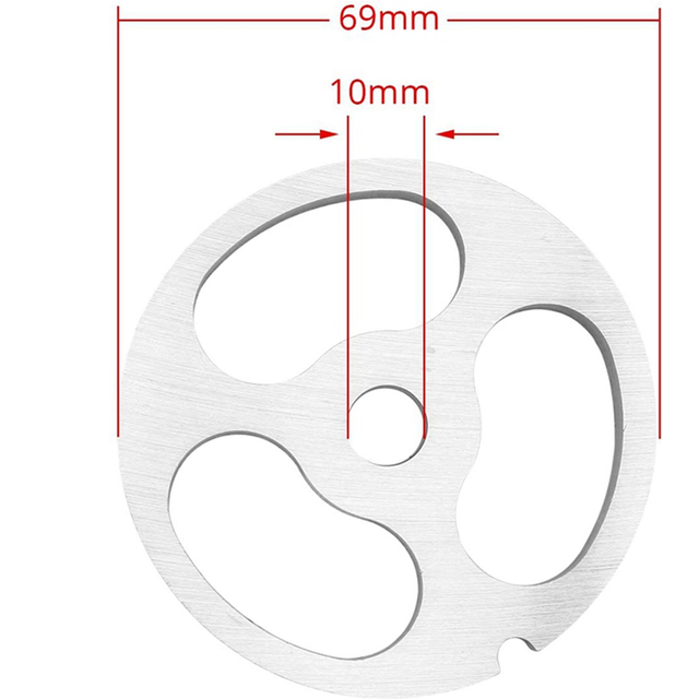 Meat Grinder Blade Mincer Plate Replacement Part for Kitchen Aid Mixer 12 Type Knife Accessory