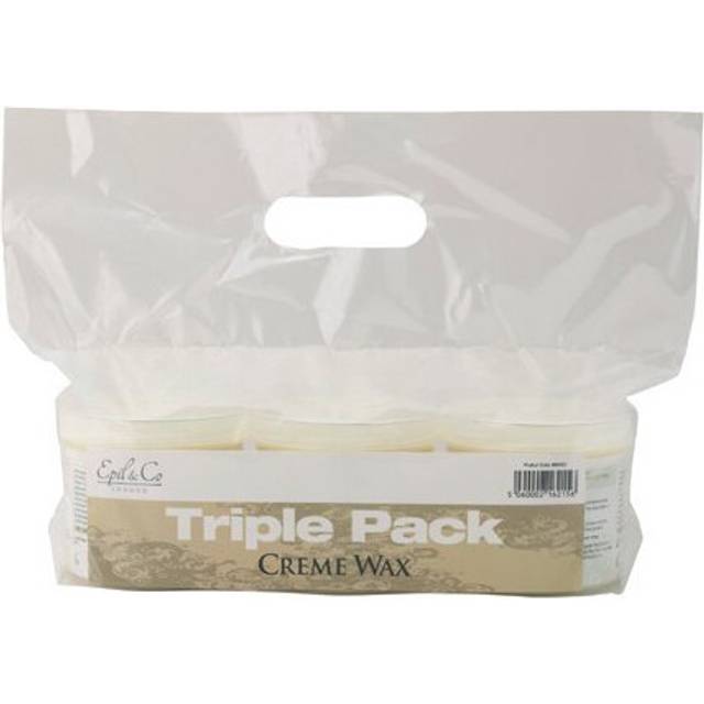 Epil & Co Soft Creme Wax Natural Lotion 425g x 3 Triple Pack