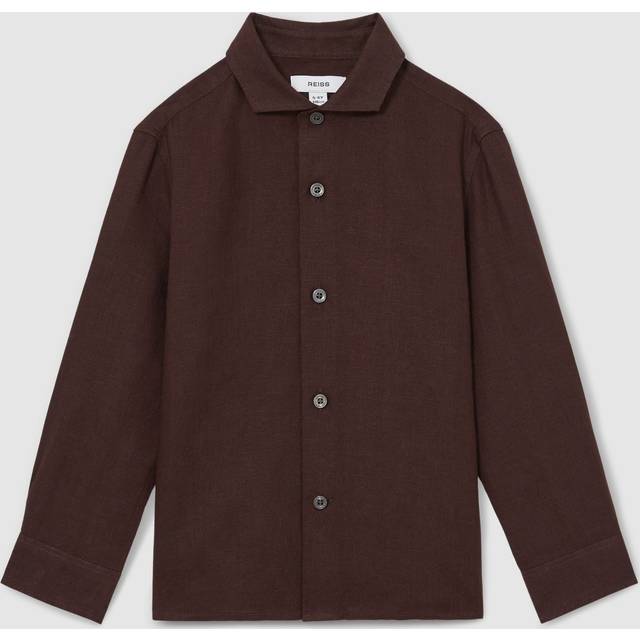 Reiss Kids' Ruban Linen Shirt