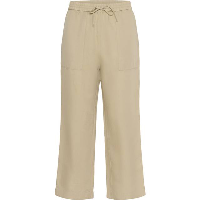 Part Two, Byxor, Dam, 2Xl, Linne, Vit Peppar Loose Fit Linnebyxor - beige (2XL)