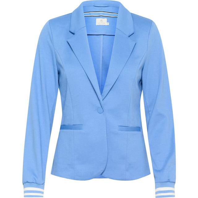 Kaffe Kinny Blazer With Sporty Cuff Blue