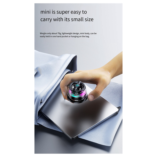 Bracelet Bluetooth Speaker RGB Magnetic Phone Holder Wireless Mini Lighting