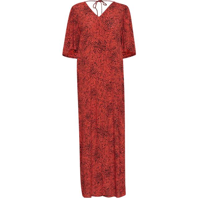 Kaffe Kaliana Dress - Rød