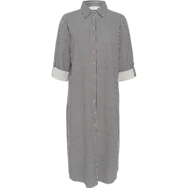 Saint Tropez Zalinda Stripe Shirt Dress, White/Multi