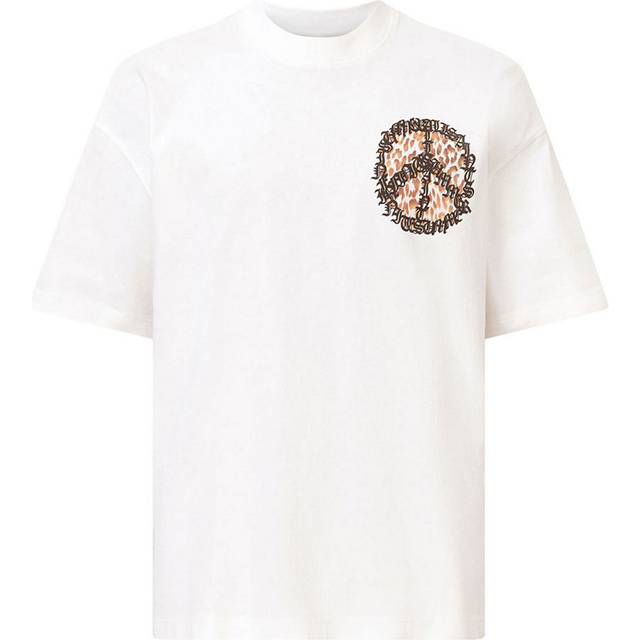 AllSaints Organic Cotton Crew-Neck Incessant T-Shirt - White - M