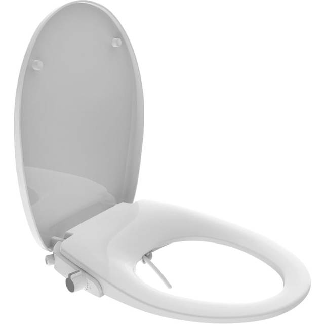 EISL Toilet Seat Soft Close Bidet Toilet Seat with Sprayer Attachment White