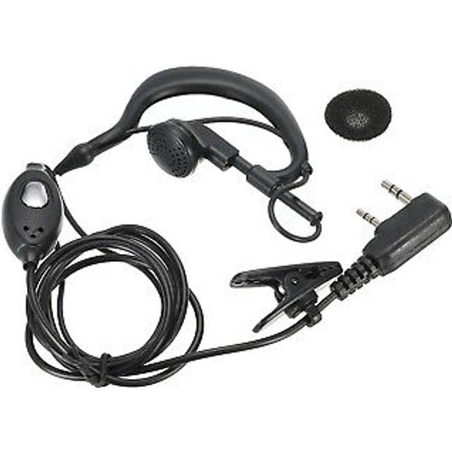 Walkie talkie earpiece with microphone headset shape replacements two way