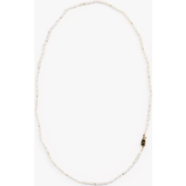 Metal necklace with pearls - VALENTINO GARAVANI - gender_Man - White (UNI)