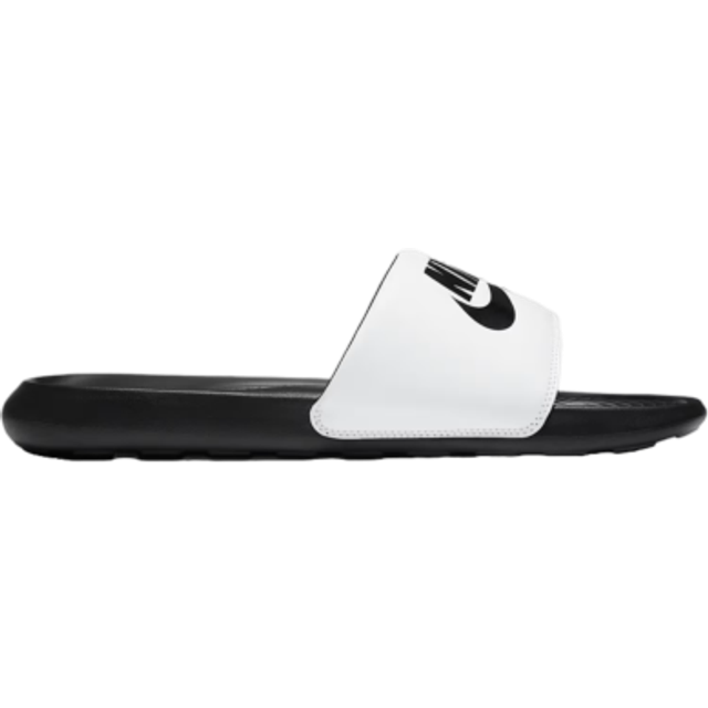 (UK 8) Nike Victori One Slide Black/White/Black