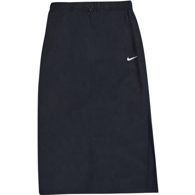 Nike Sportswear Essential Women's High-Waisted Woven Skirt - Black - Nylon - XL (UK 20&#x2013;22)