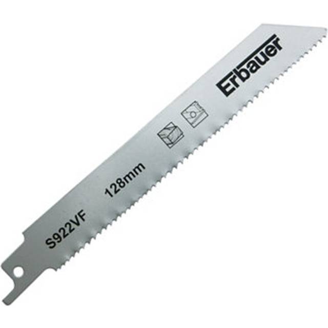 Reciprocating erbauer s922vf saw tool wood 128mm pack of 2 free postage