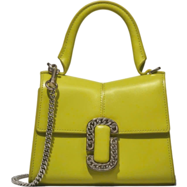 Marc Jacobs, Cross Body Bags, female, Yellow, ONE SIZE, The St. Marc Mini Shoulder Bag